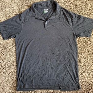 dark grey polo